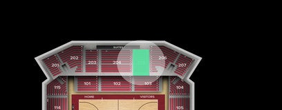 Seat view from Upper Endline