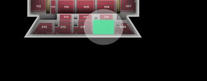 Seat view from Upper Endline