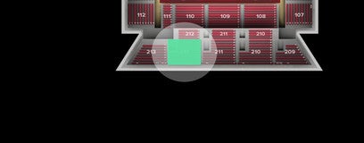 Seat view from Upper Endline