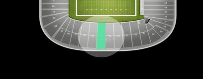 Seat view from Lower Sideline