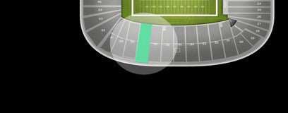 Seat view from Lower Sideline