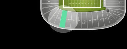 Seat view from Lower Sideline