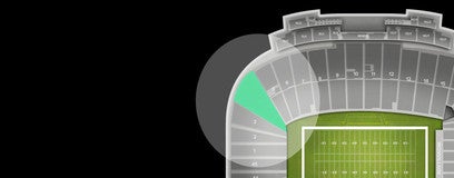 Seat view from Lower Sideline