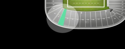 Seat view from Lower Sideline