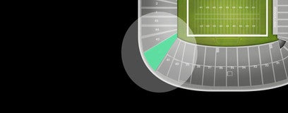 Seat view from Lower Sideline