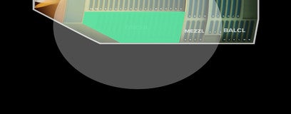 Seat view from Orchestra Left