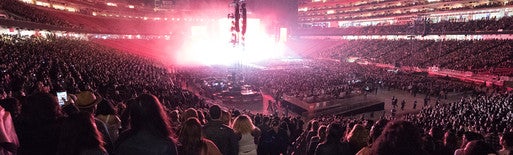 Seat view from Lower