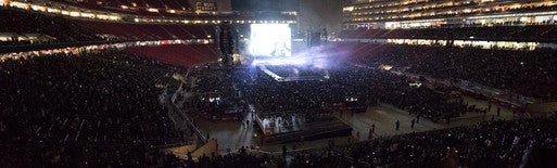 Seat view from Middle