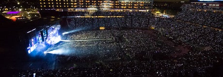 Seat view from Middle