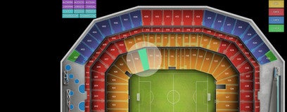 Seat view from Lower