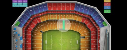 Seat view from Lower