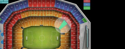 Seat view from Lower