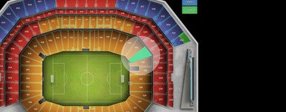 Seat view from Lower