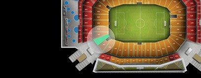 Seat view from Lower