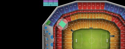 Seat view from Middle