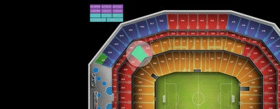 Seat view from Middle