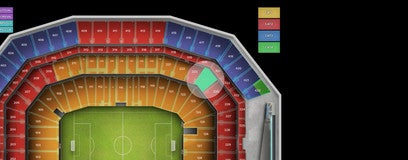 Seat view from Middle