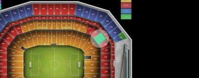 Seat view from Middle