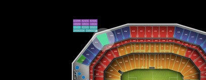 Seat view from Upper