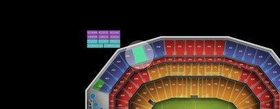 Seat view from Upper