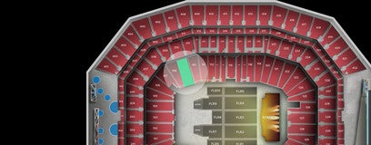 Seat view from Lower