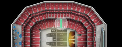 Seat view from Lower