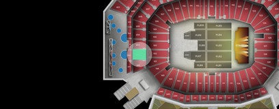 Seat view from Middle