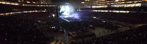 Seat view from Middle