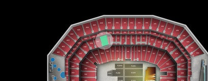 Seat view from Middle