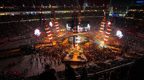 Seat view from Loge