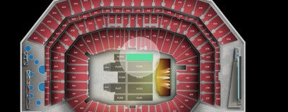 Seat view from Floor