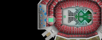 Seat view from Middle