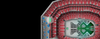 Seat view from Middle