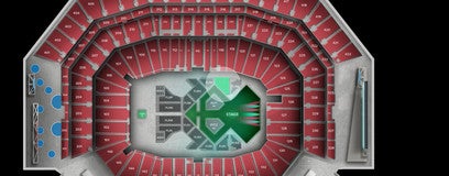 Seat view from Floor