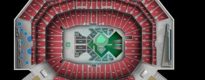 Seat view from Pit 1