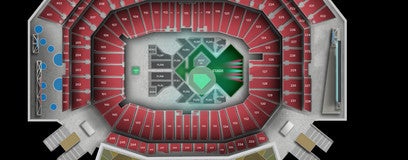 Seat view from Pit 2