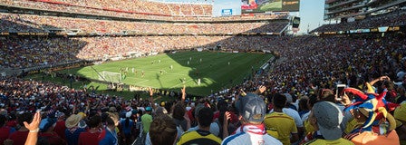 Seat view from Standing Room Only