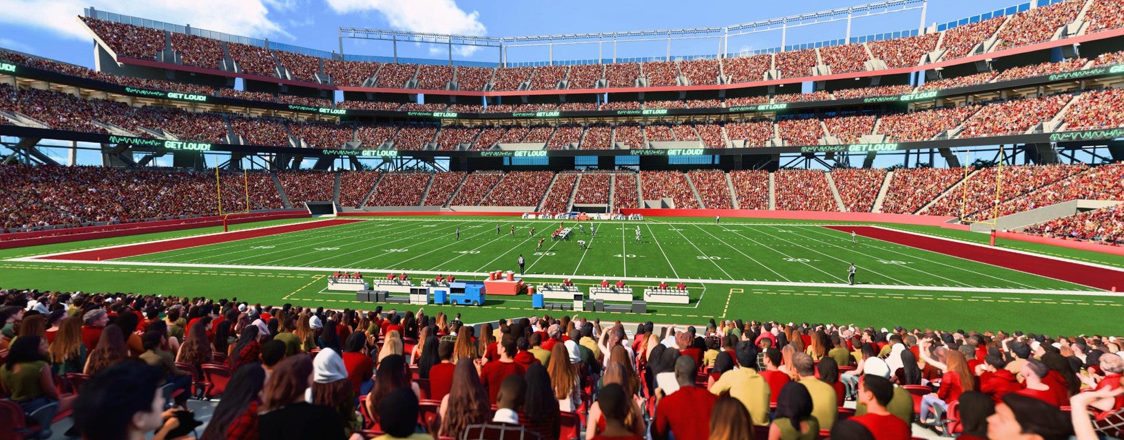 Seat view from Lower