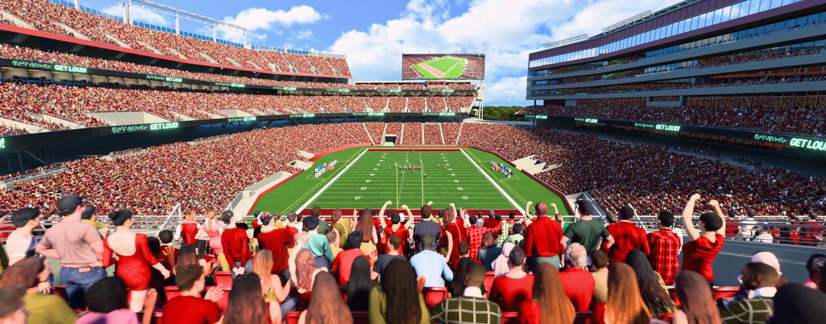 Seat view from Middle
