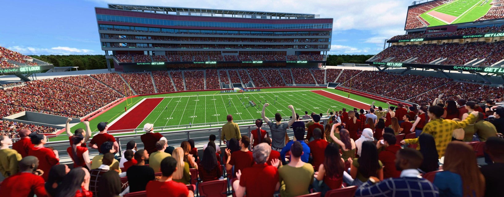 Seat view from Middle