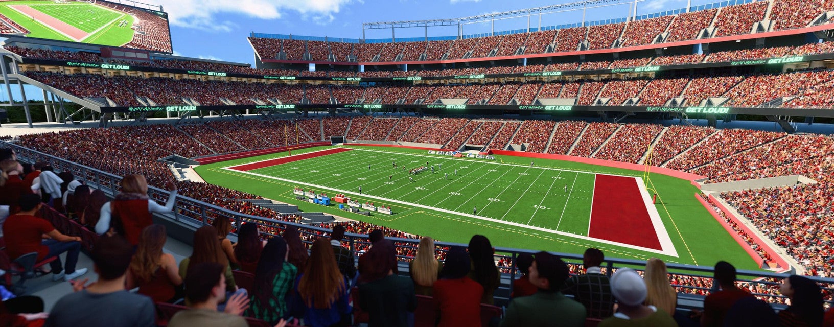 Seat view from Middle