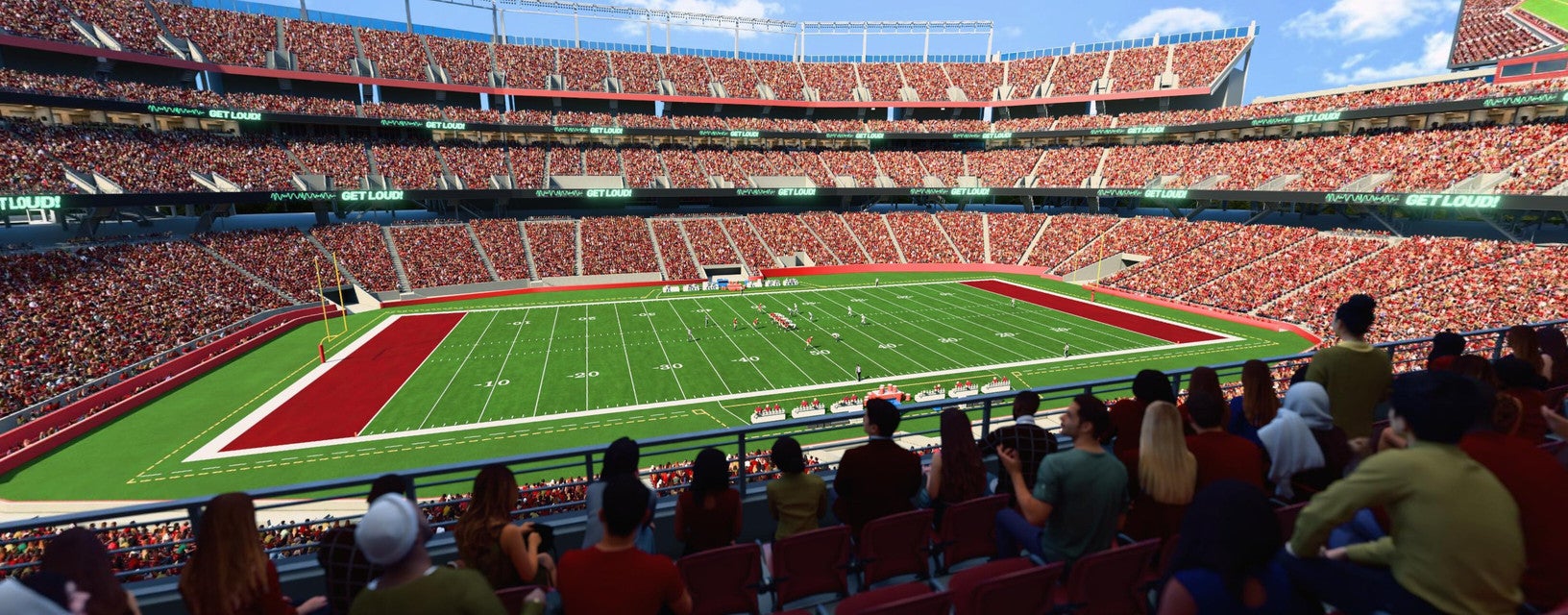 Seat view from Middle