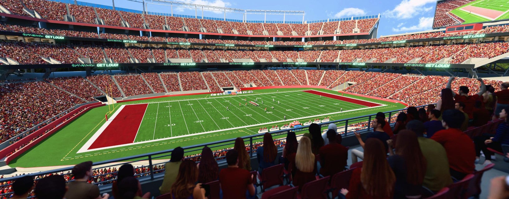 Seat view from Middle