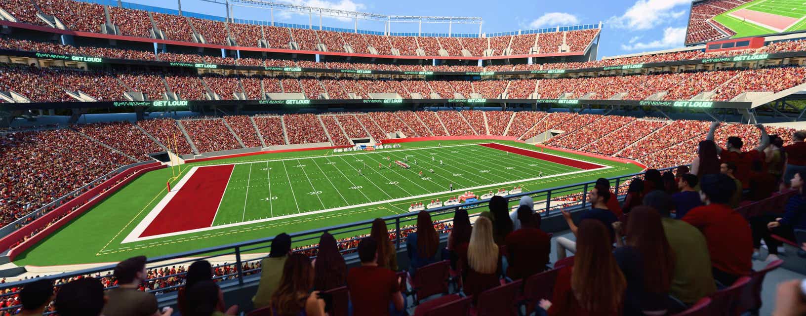 Seat view from Middle