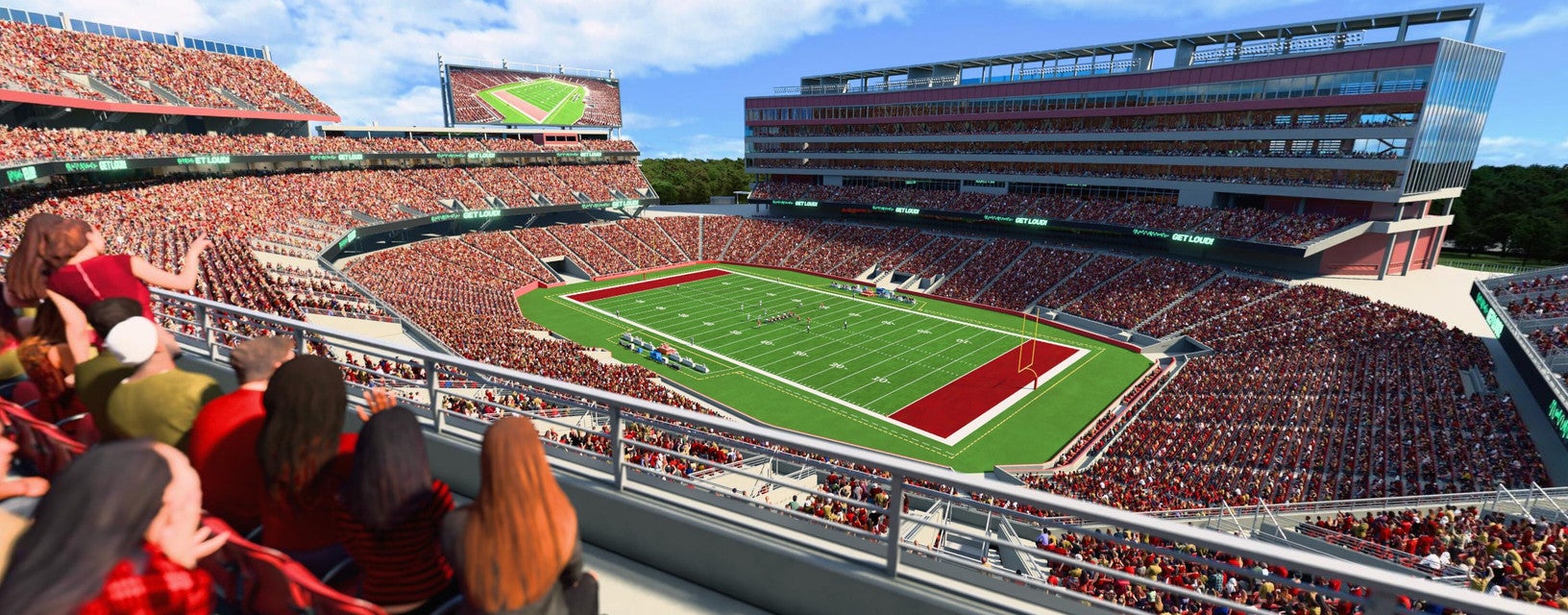 Seat view from Middle
