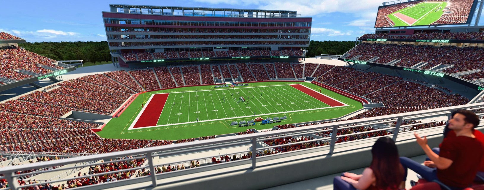Seat view from Middle