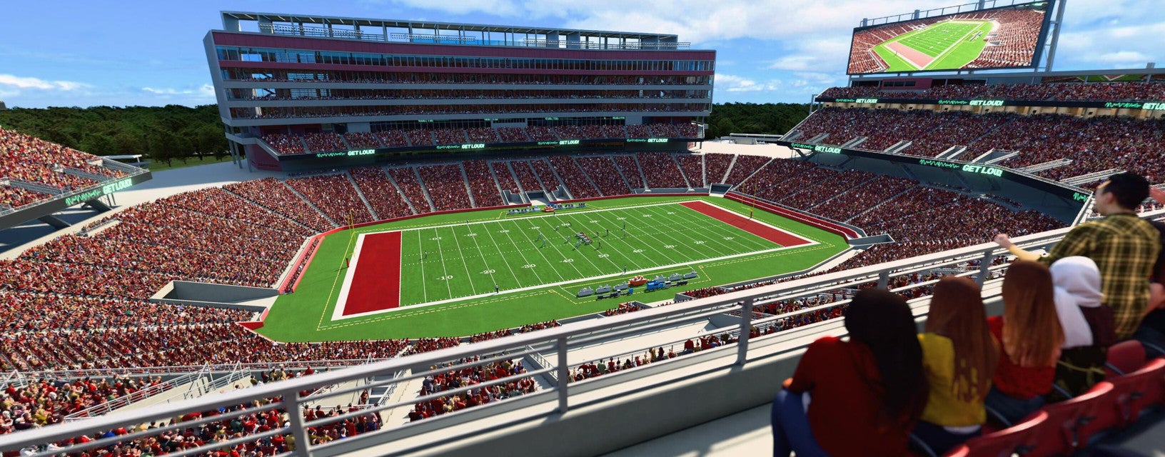 Seat view from Middle