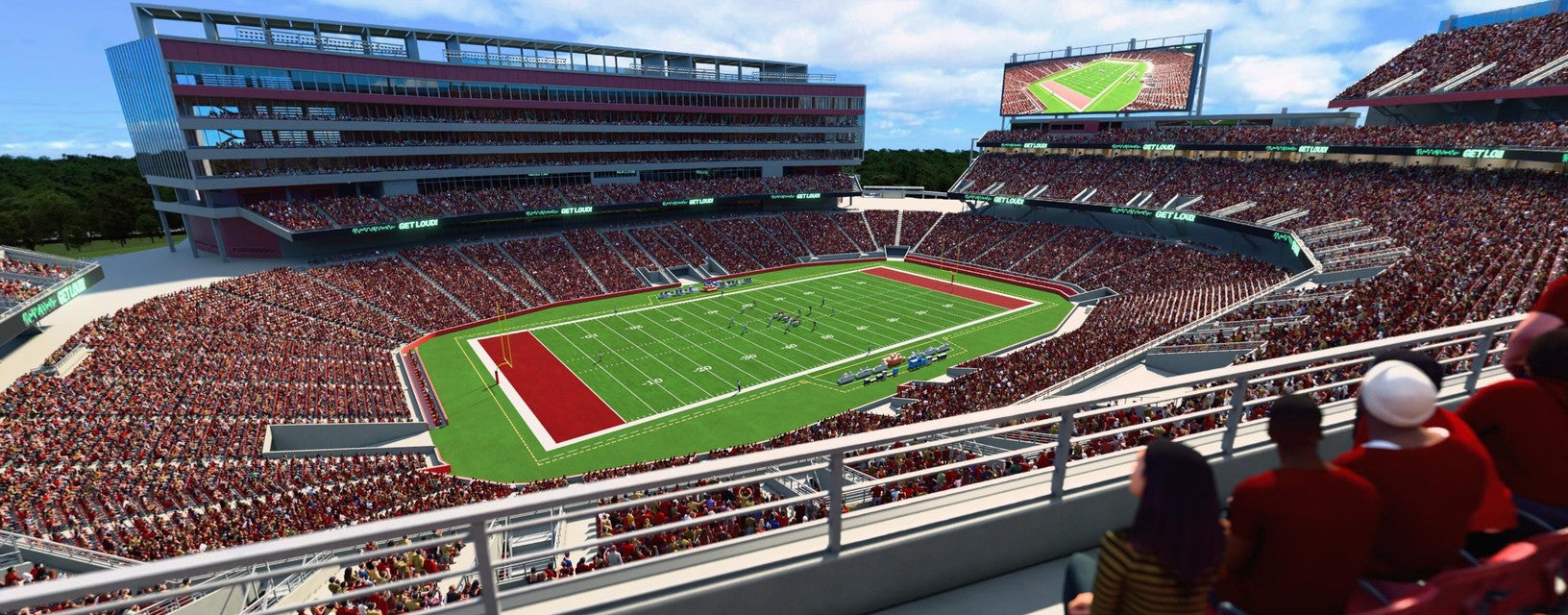 Seat view from Middle