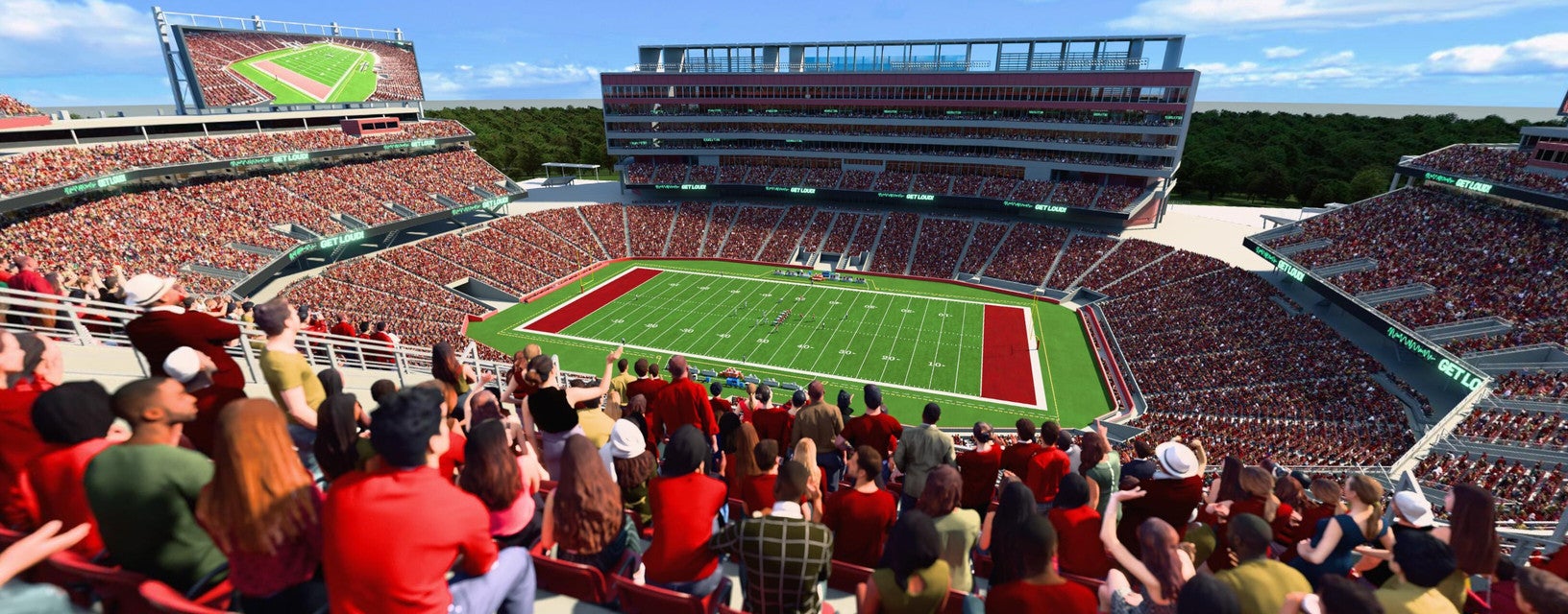 Seat view from Upper