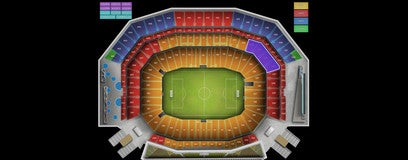 Seat view from Middle